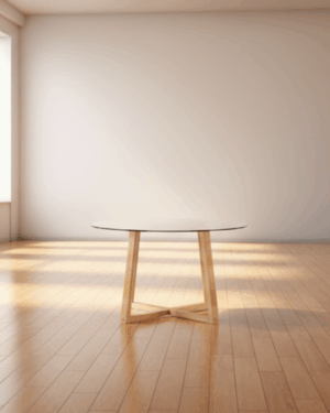 Glass Top Dining Table