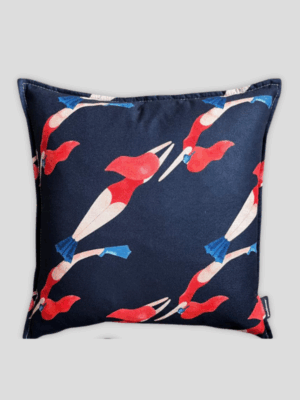 Deep Dive Diva - 60X60 - Scatter Cushion
