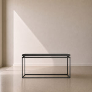 Manhattan Console Table – custom narrow console table, made to order in your finish choice