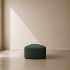 Pick Ottoman – custom upholstered versatile ottoman, perfect as a footrest, extra seating, or coffee table alternative, made to fit in your choice of fabric in South Africa